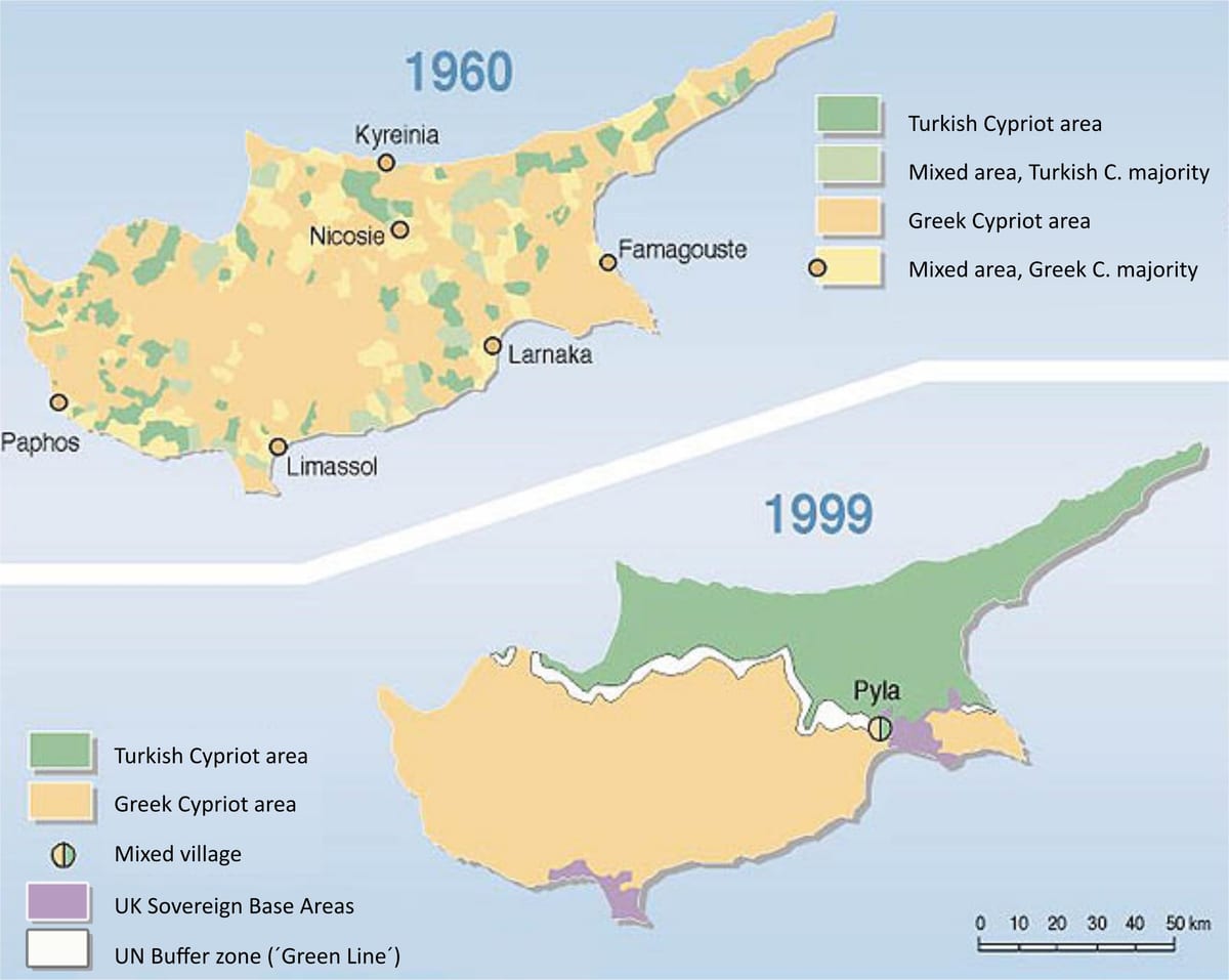 Kort turk Cypern