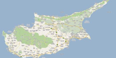 Street map i peyia Cypern